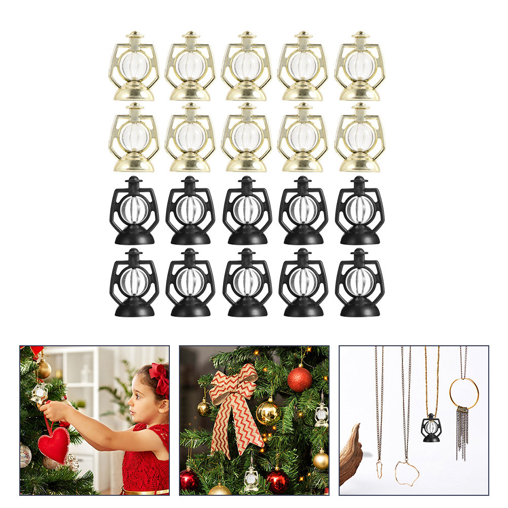 Christmas Tree Artificial - 40Pcs Vintage Fake Oil Light Pendant