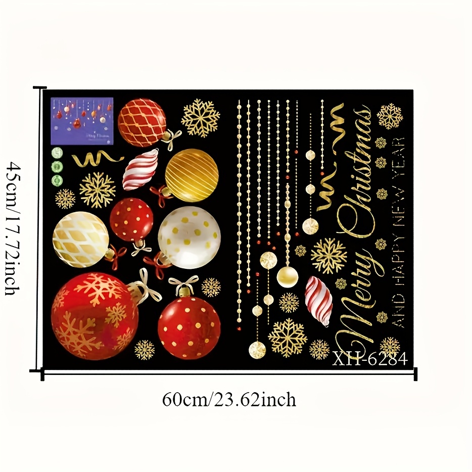 1pc Reusabl Window Stickers -  - Snowflake Window Decal บทวิจารณ์และราคา