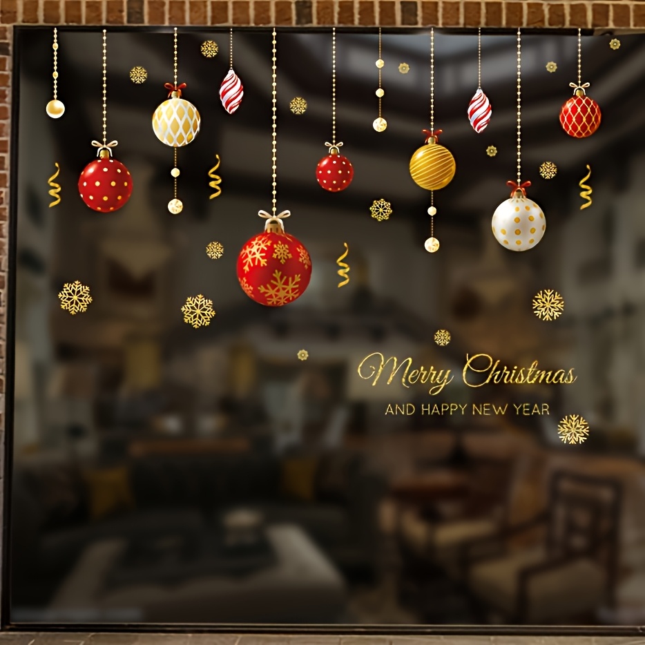 1pc Reusabl Window Stickers -  - Snowflake Window Decal บทวิจารณ์และราคา
