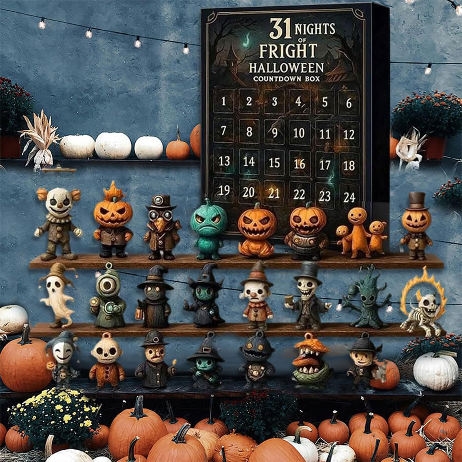 31 Nights Of Fright For Hallow - Advent Calendar Gift บทวิจารณ์และราคา