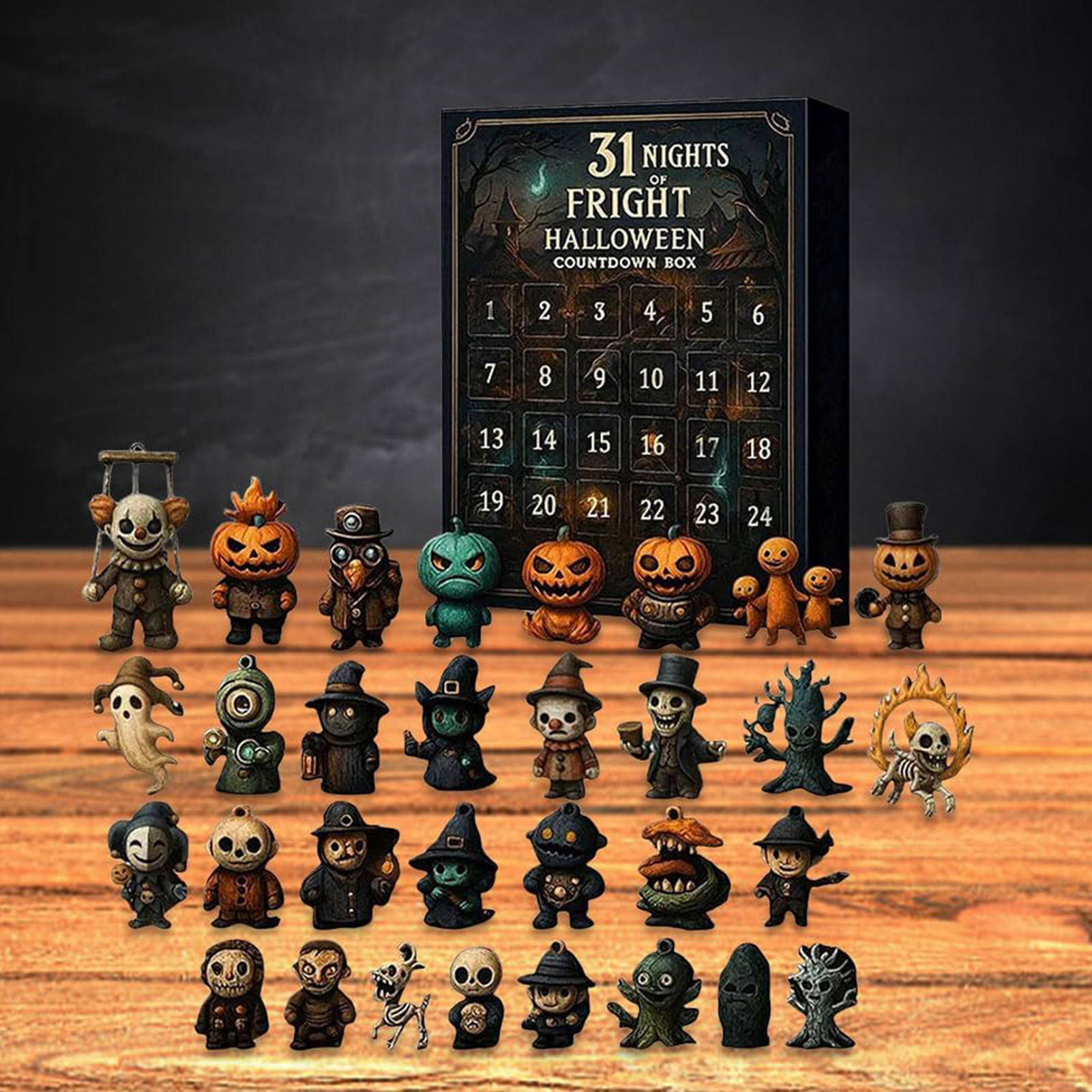31 Nights Of Fright For Hallow - Advent Calendar Gift บทวิจารณ์และราคา