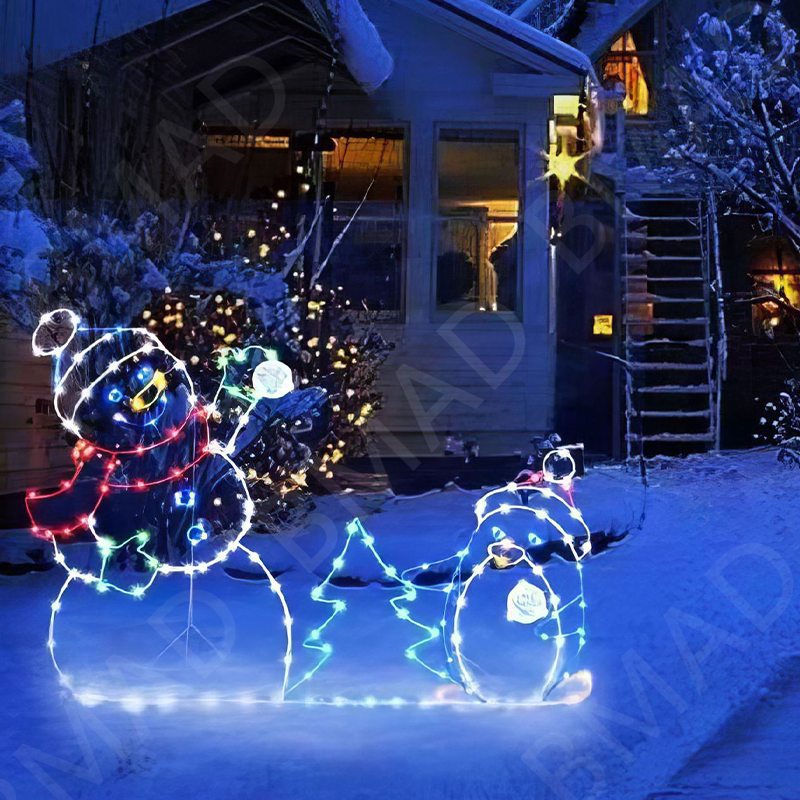 Animated Snowball Light LED Gl - Christmas Lights Outdoor บทวิจารณ์และราคา