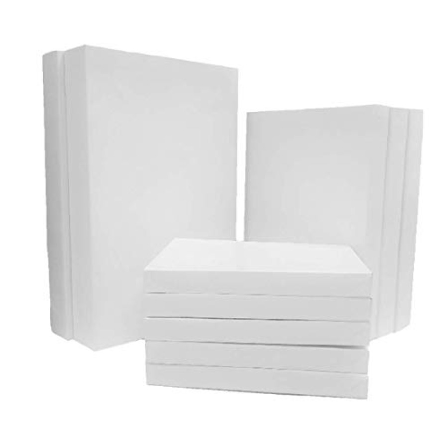 Set of 10 White Gift Wrap Boxe - Gift Box Wrap Set บทวิจารณ์และราคา