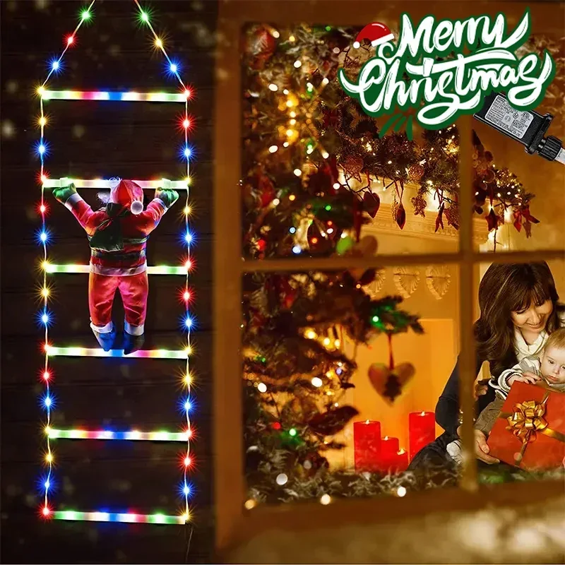 LED Ladder Light for Santa Cla - Christmas Lights Outdoor บทวิจารณ์และราคา