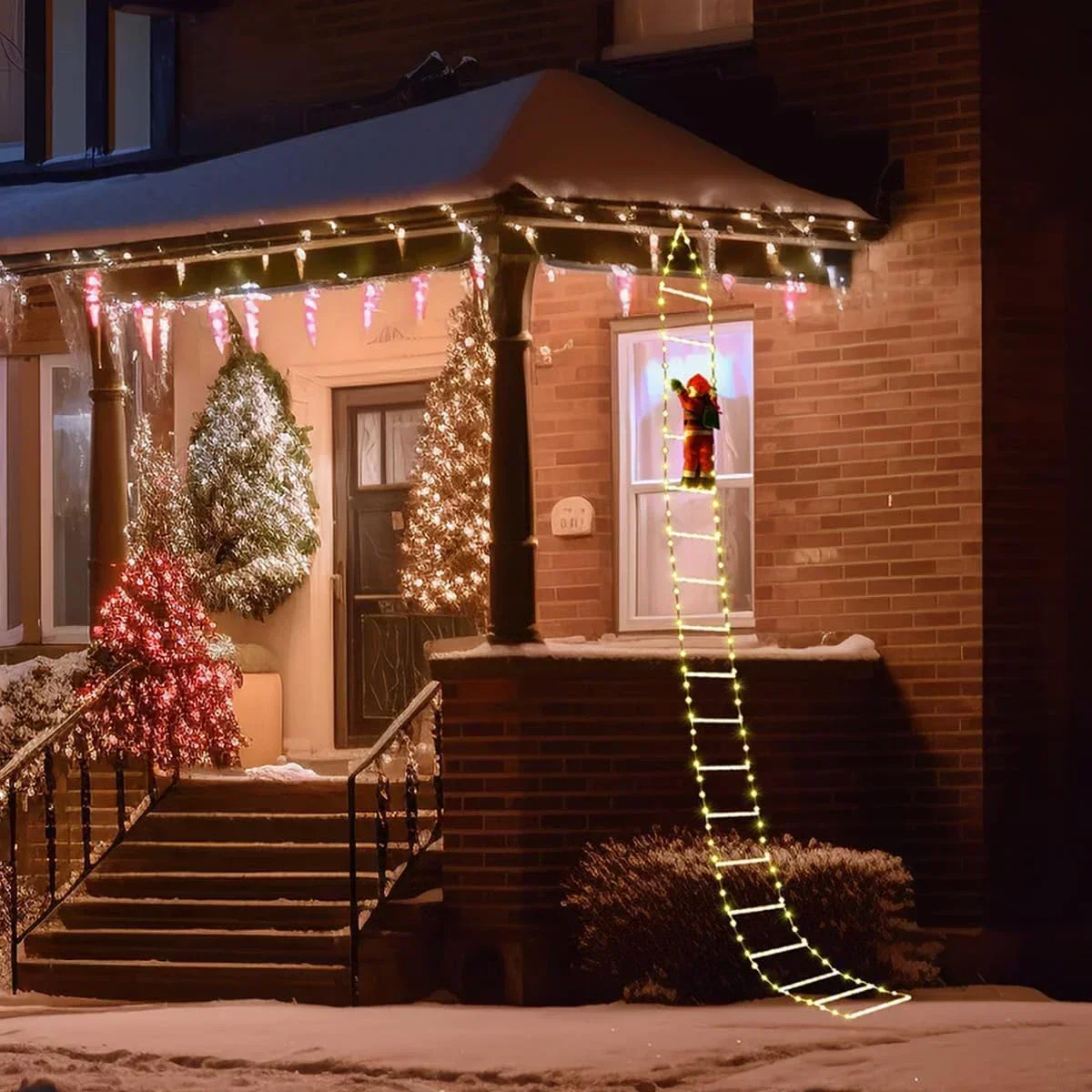 LED Ladder Light for Santa Cla - Christmas Lights Outdoor บทวิจารณ์และราคา