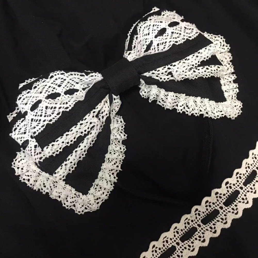 Y2K Lolita Lovely Lace Headban - Ribbon Bow Gift บทวิจารณ์และราคา