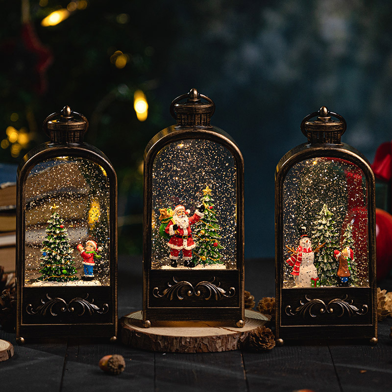 Christmas Decorations Wind Lan - Snow Globe Musical บทวิจารณ์และราคา