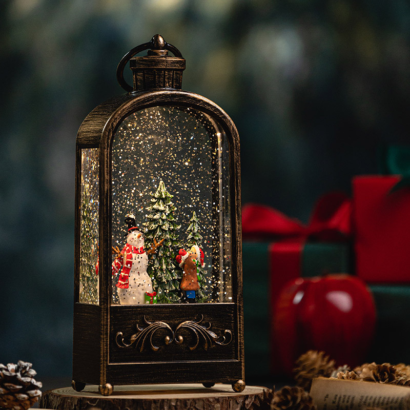 Christmas Decorations Wind Lan - Snow Globe Musical บทวิจารณ์และราคา
