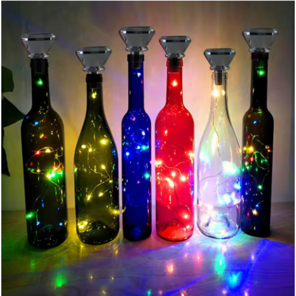 Solar Powered Bottle Stopper S - Led Fairy String Lights บทวิจารณ์และราคา