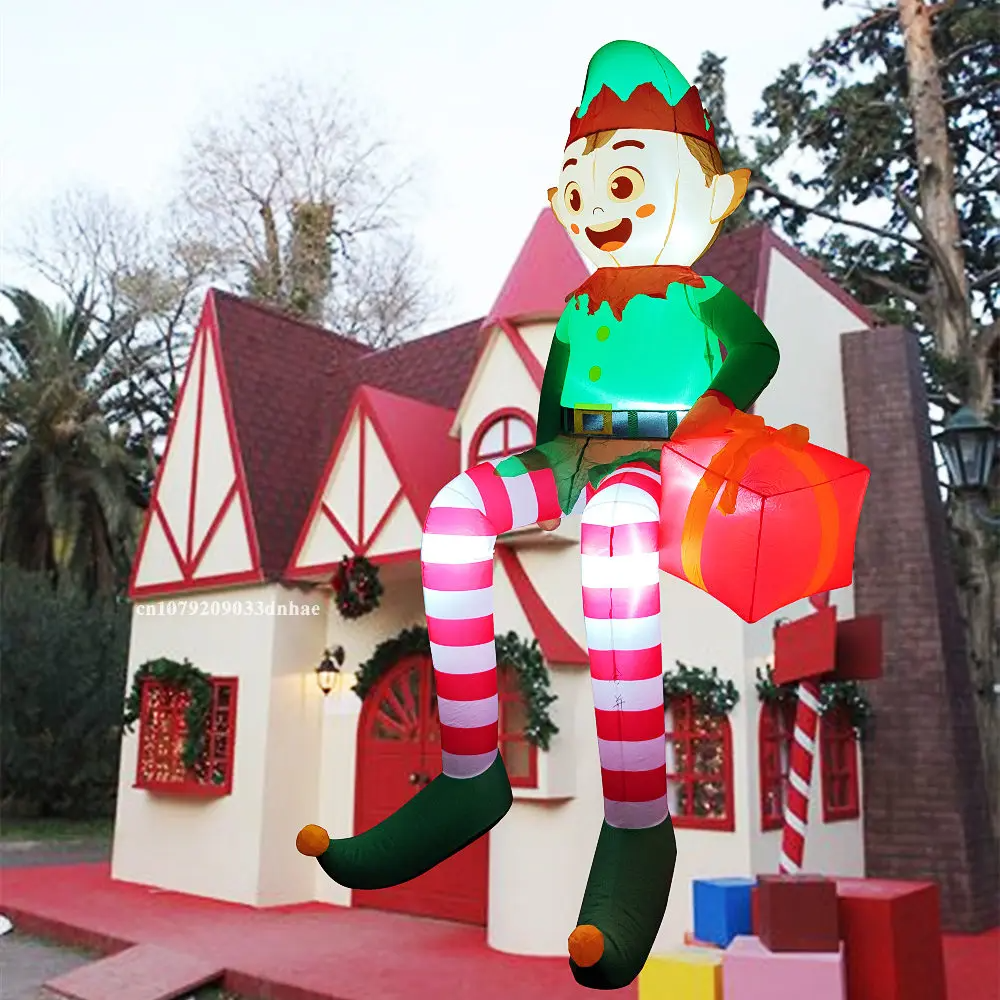 8FT Christmas Inflatable Trim  - Christmas Lights Outdoor บทวิจารณ์และราคา