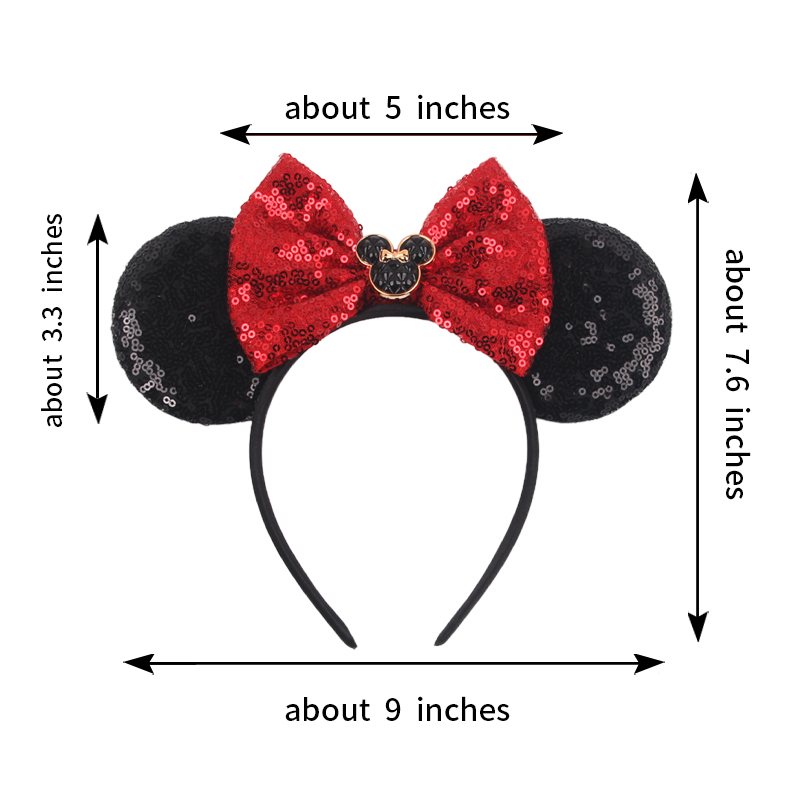 Cute New Mickey Mouse Ears Hea - Reindeer Antlers Headband บทวิจารณ์และราคา