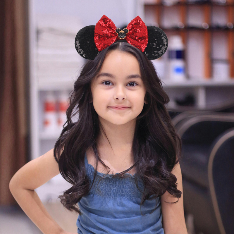 Cute New Mickey Mouse Ears Hea - Reindeer Antlers Headband บทวิจารณ์และราคา
