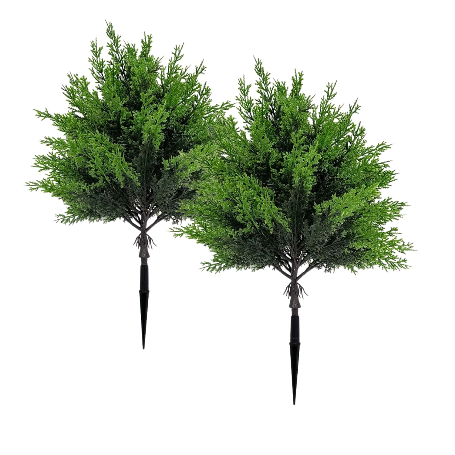2pcs Outdoor Artificial Greene - Christmas Tree Artificial บทวิจารณ์และราคา