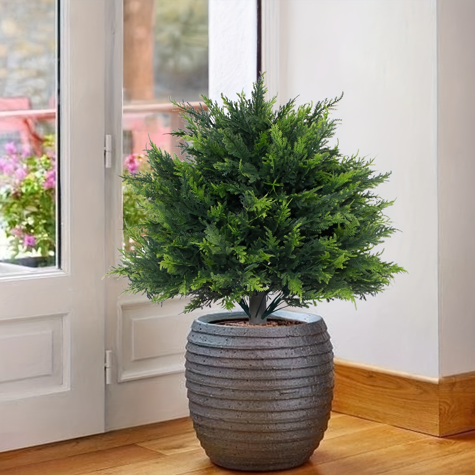2pcs Outdoor Artificial Greene - Christmas Tree Artificial บทวิจารณ์และราคา