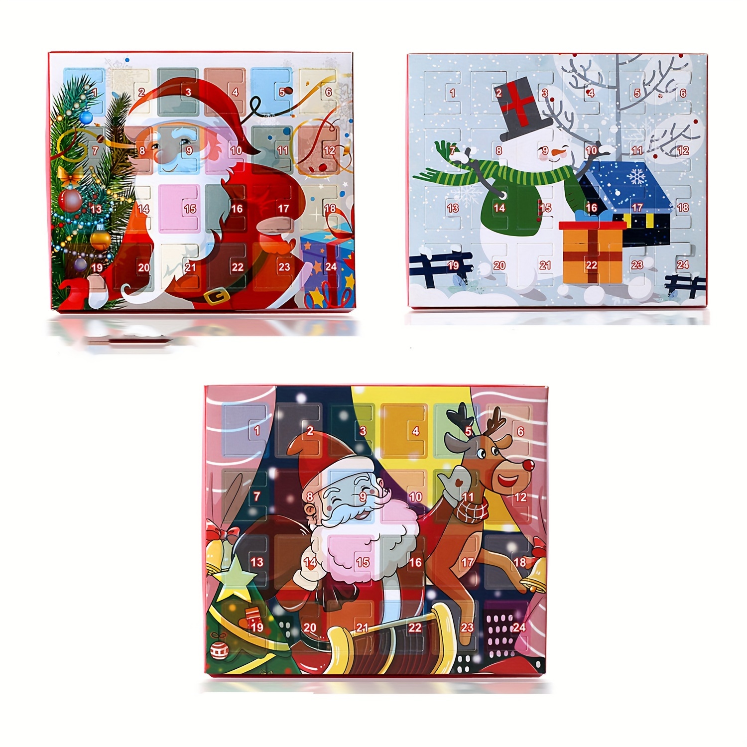 Snowman Christmas Advent Calen - Advent Calendar Gift บทวิจารณ์และราคา