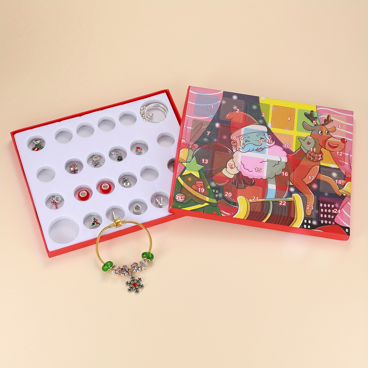 Snowman Christmas Advent Calen - Advent Calendar Gift บทวิจารณ์และราคา