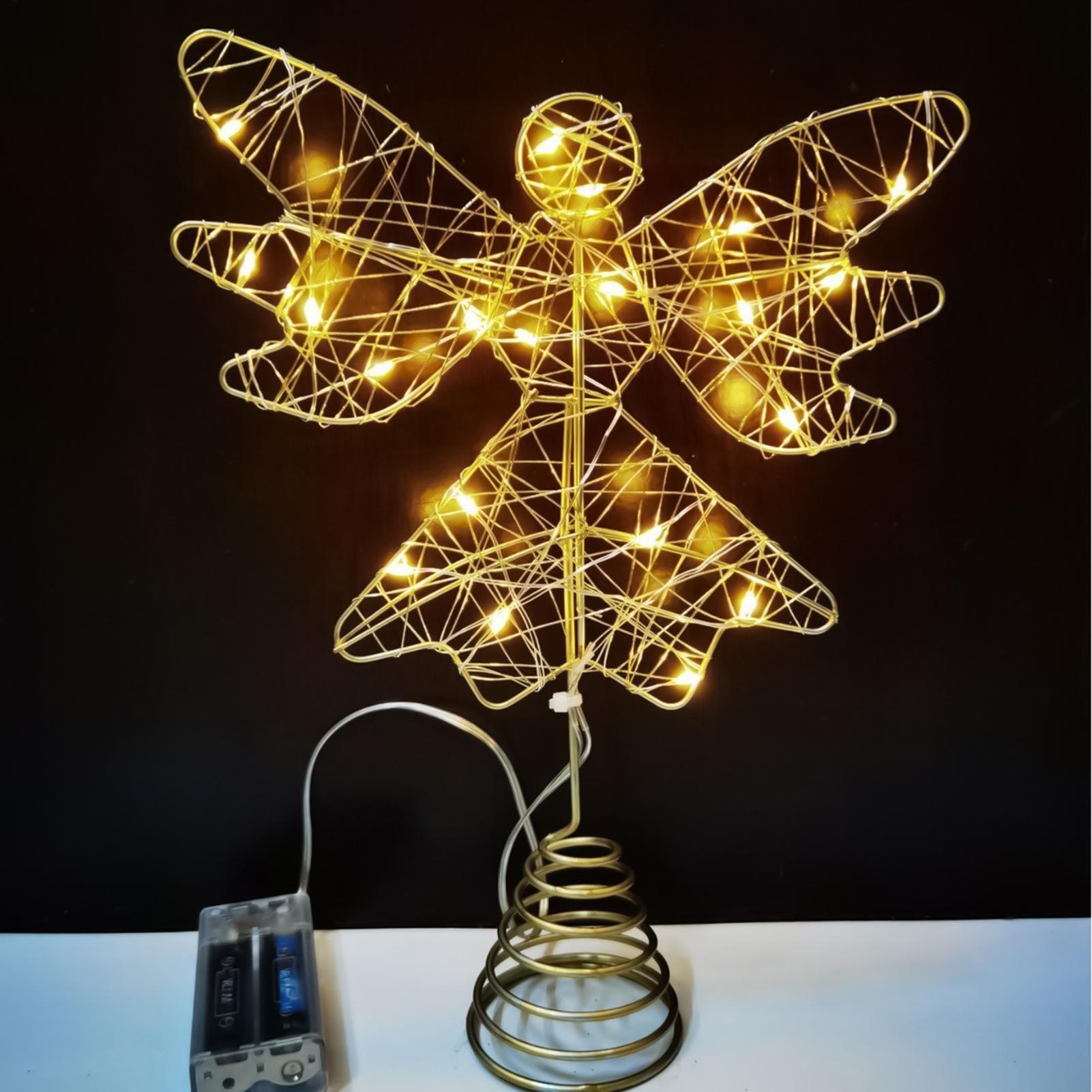 Christmas Tree Topper Lighted  - Star Tree Topper บทวิจารณ์และราคา