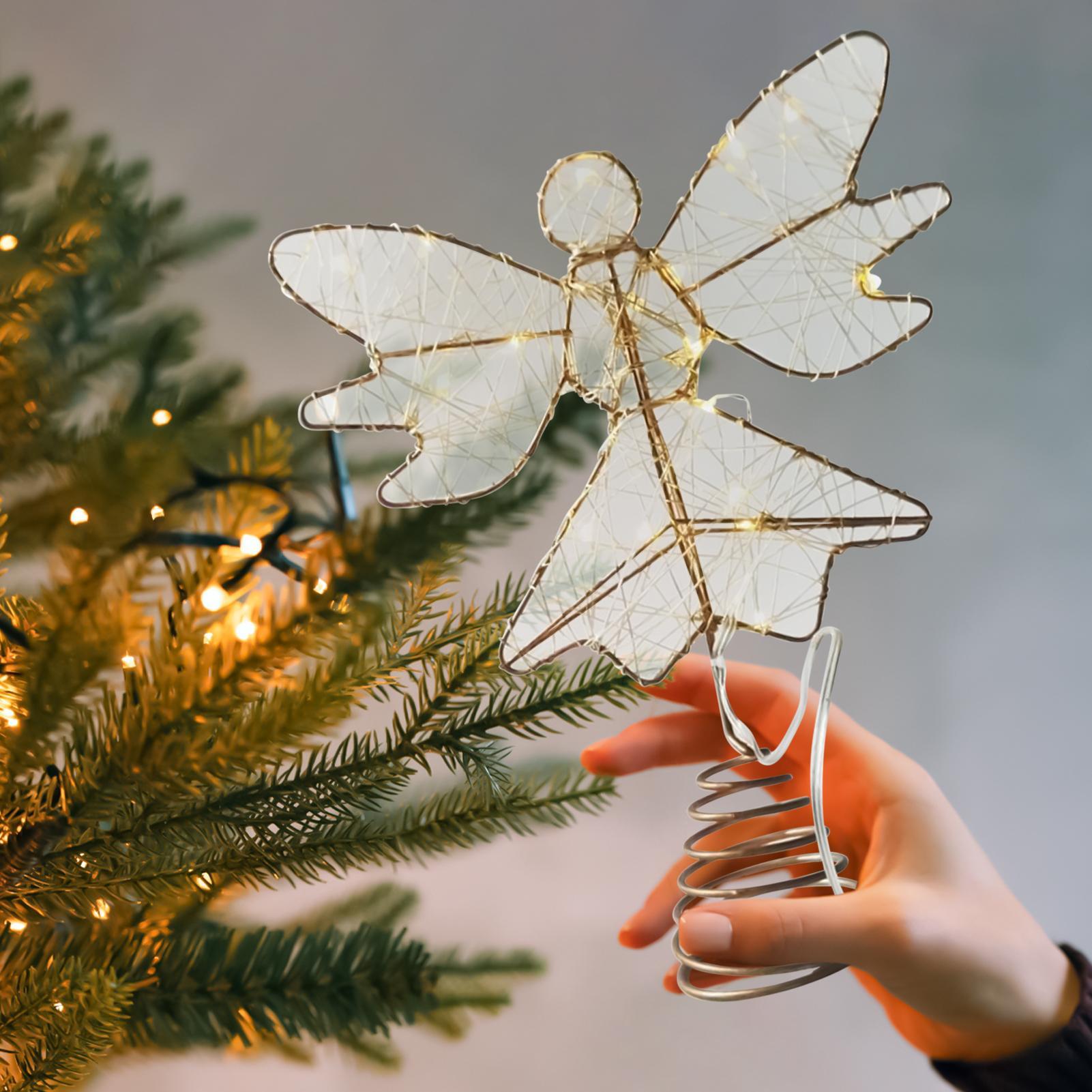 Christmas Tree Topper Lighted  - Star Tree Topper บทวิจารณ์และราคา