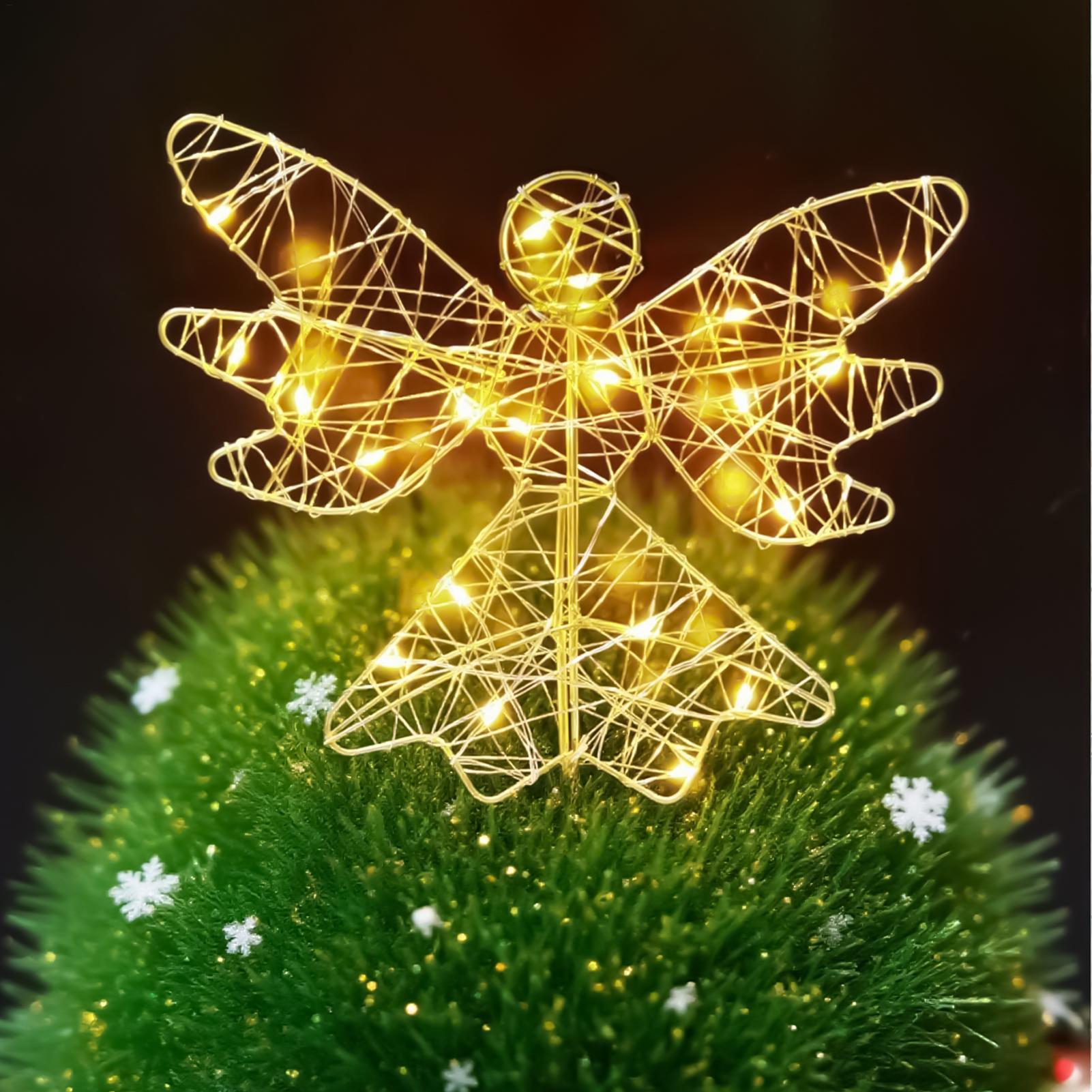 Christmas Tree Topper Lighted  - Star Tree Topper บทวิจารณ์และราคา
