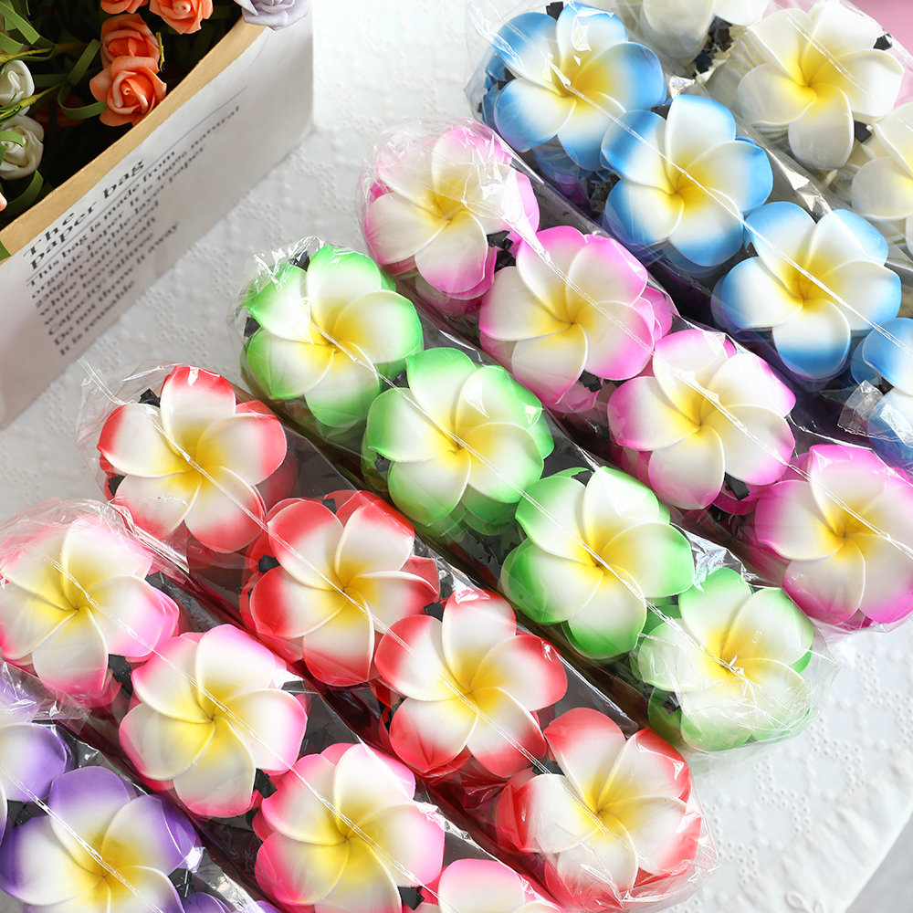 10PCS Hawaiian PE Foam Plumeri - Christmas Wreath Fake บทวิจารณ์และราคา