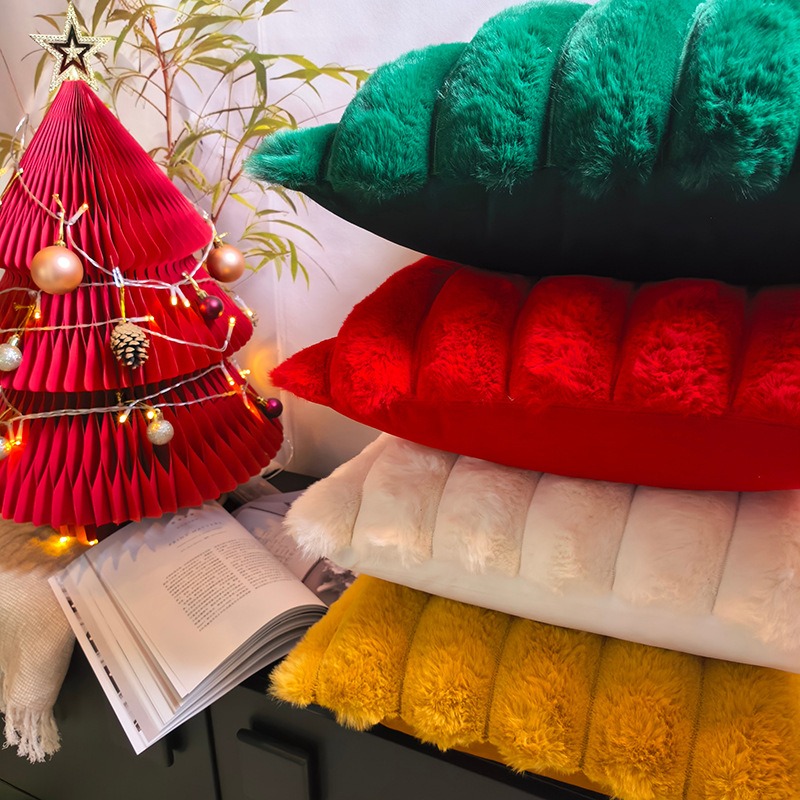 Christmas green imitation rabb - Christmas Throw Blanket บทวิจารณ์และราคา