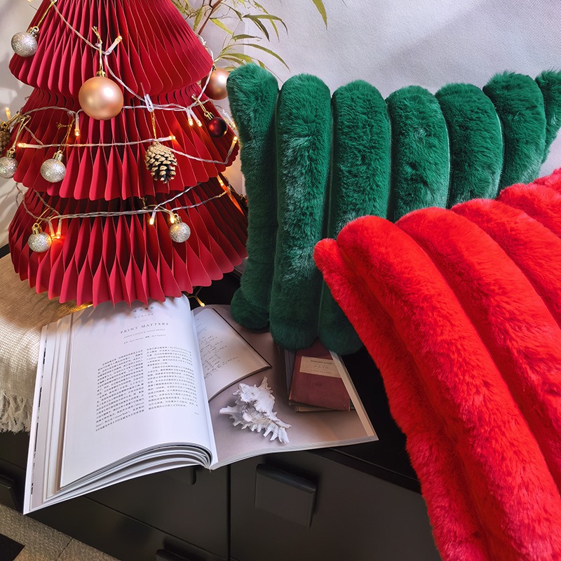 Christmas green imitation rabb - Christmas Throw Blanket บทวิจารณ์และราคา