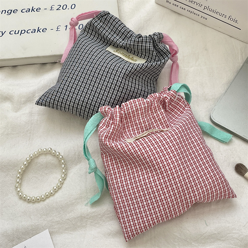 New Plaid Storage Drawstring B - Christmas Throw Blanket บทวิจารณ์และราคา