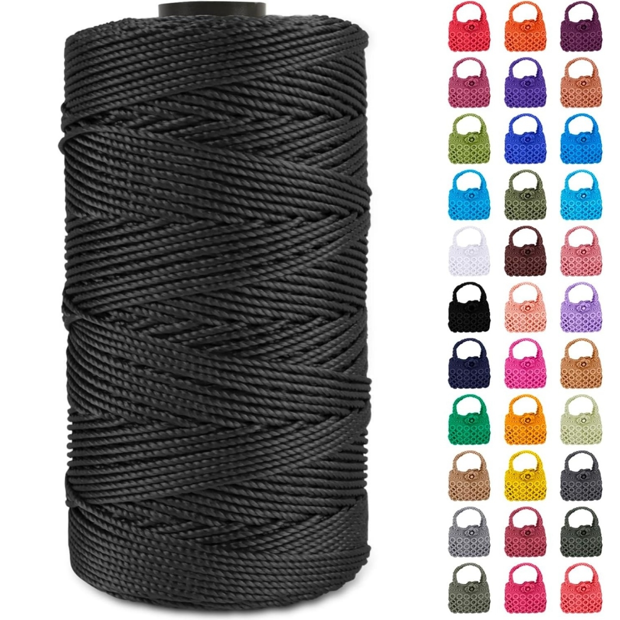 1Pcs 200m Crochet Yarn DIY Cra - Santa Hat Plush บทวิจารณ์และราคา