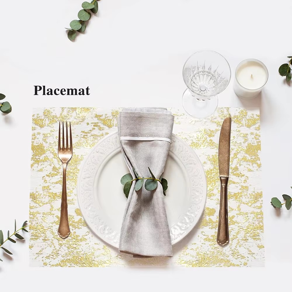 Sparkle Metallic Gold Table Ru - Christmas Table Runner บทวิจารณ์และราคา