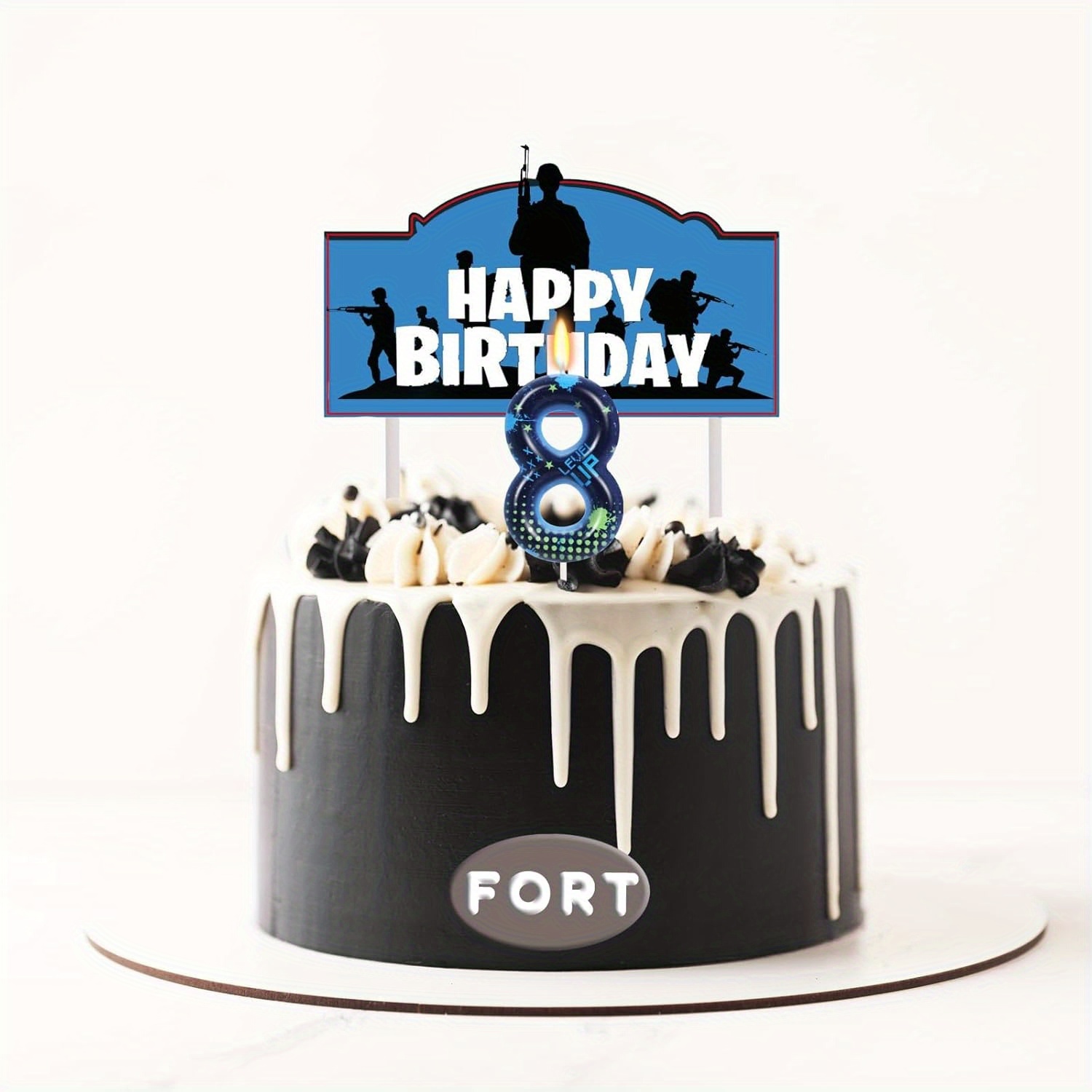 Blue Game Boy 0-9 Birthday Can - Holiday Candle Set บทวิจารณ์และราคา