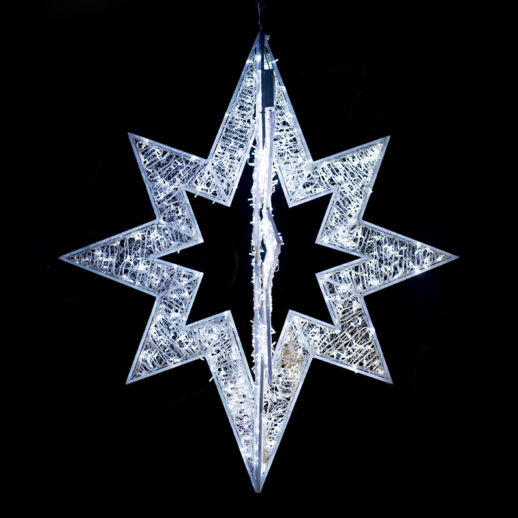 LED Five-Pointed Star Outdoor  - Christmas Lights Outdoor บทวิจารณ์และราคา