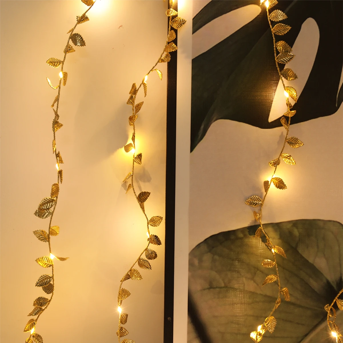 LED Golden Leaves String Light - Led Fairy String Lights บทวิจารณ์และราคา