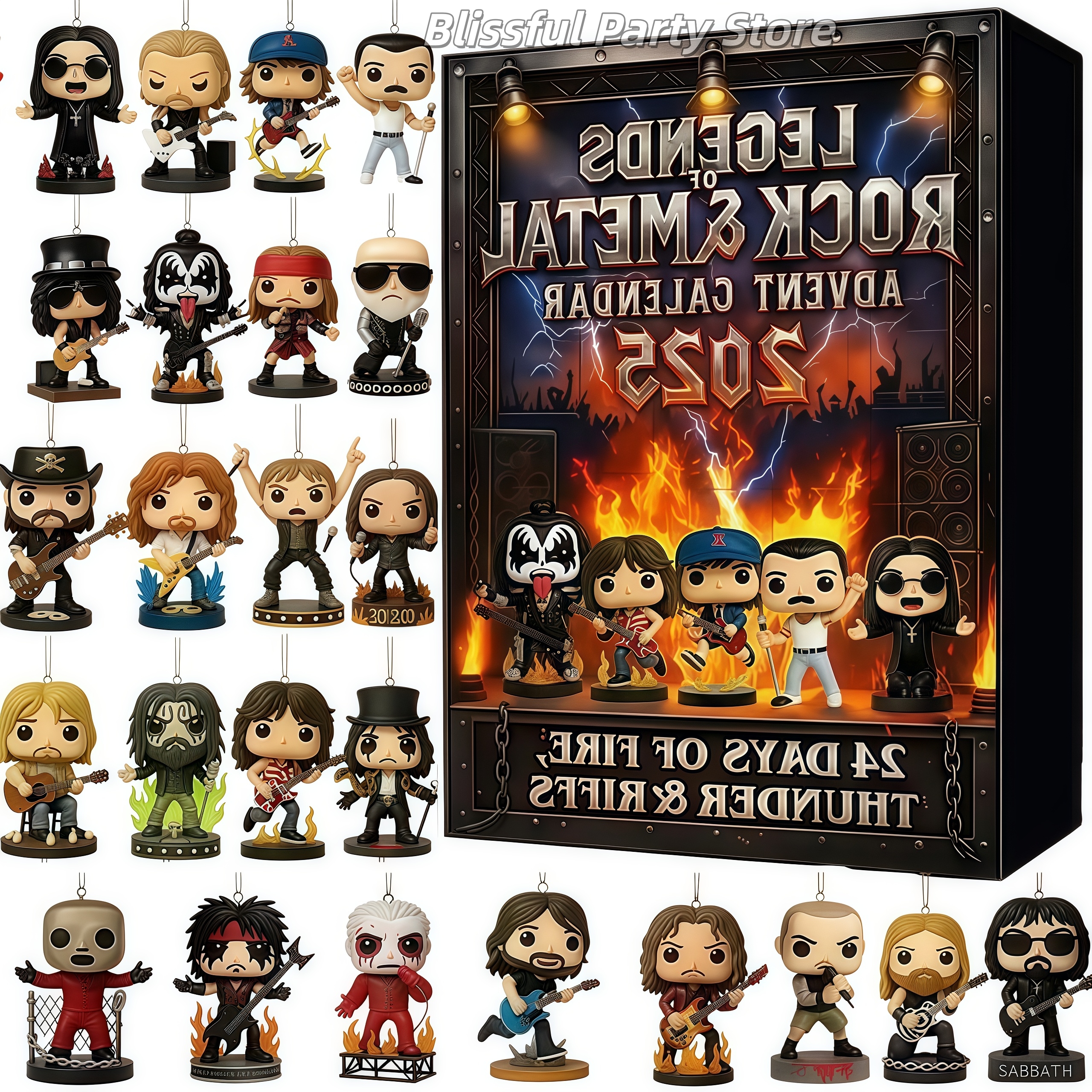 Rock and Metal Advent Calendar - Advent Calendar Gift บทวิจารณ์และราคา