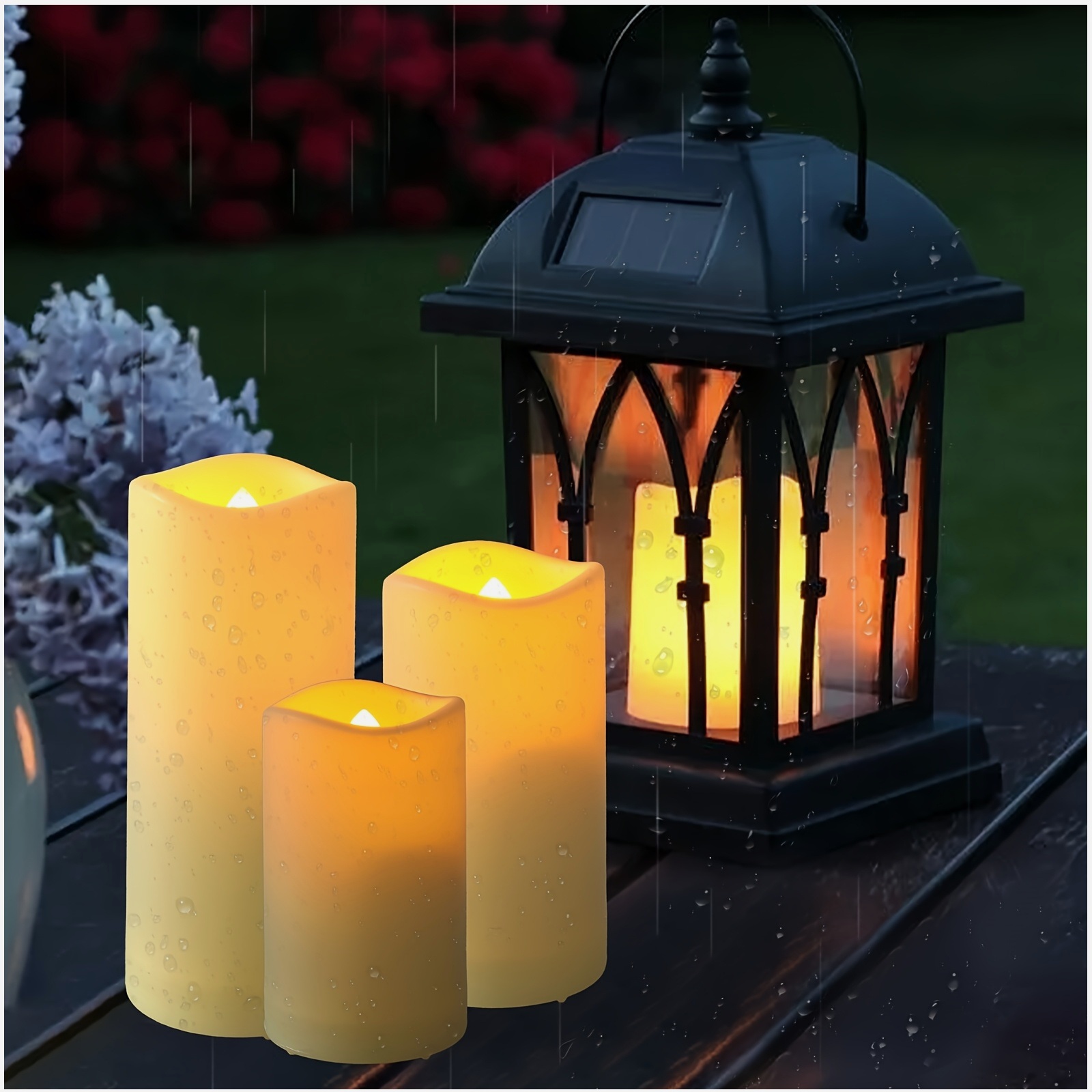 72-Piece Flameless Flickering  - Holiday Candle Set บทวิจารณ์และราคา