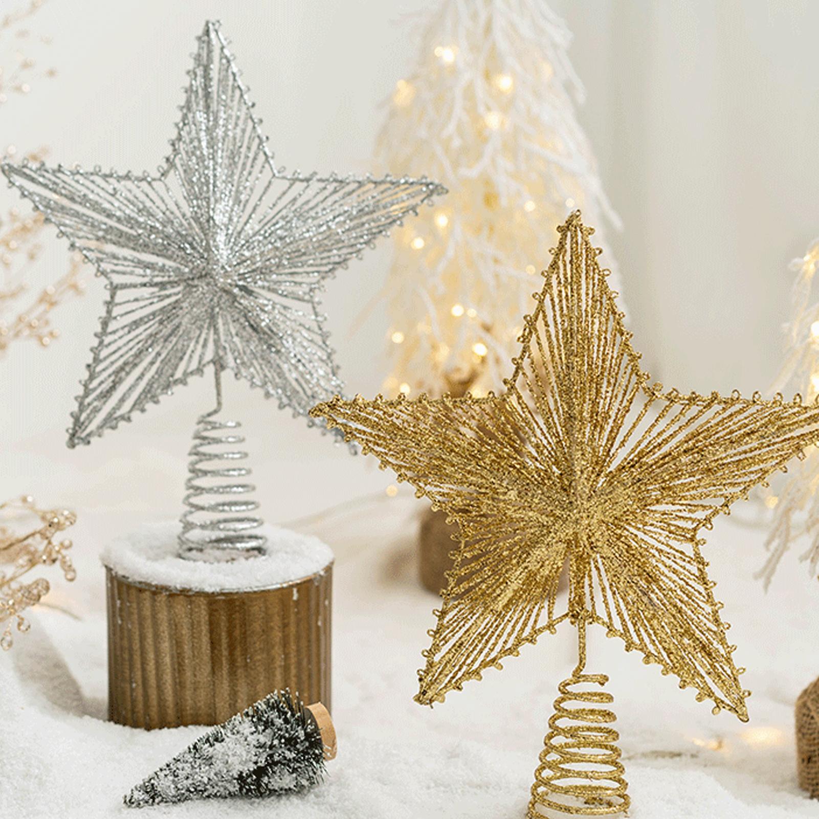 Christmas Star Tree Topper Orn - Star Tree Topper บทวิจารณ์และราคา