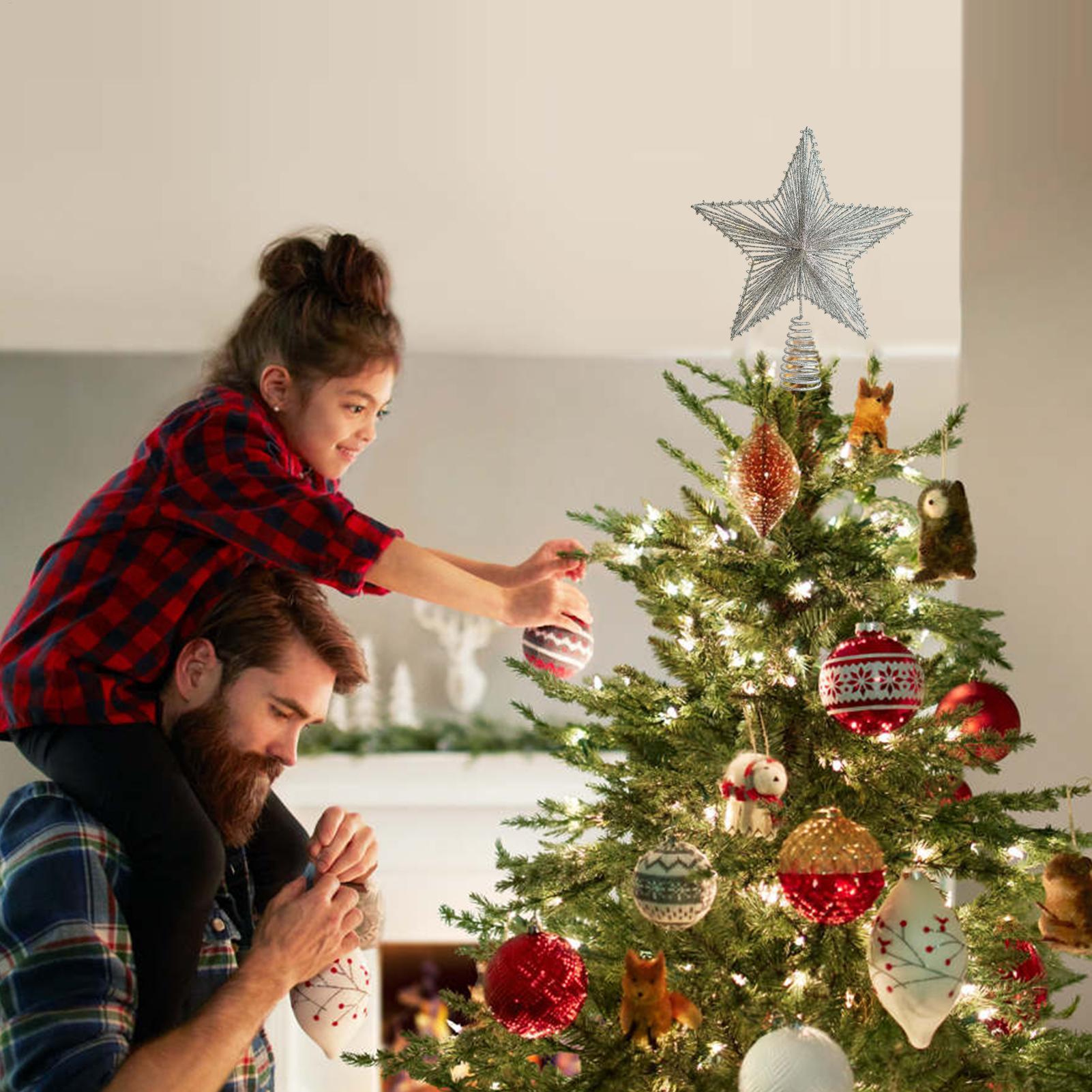 Christmas Star Tree Topper Orn - Star Tree Topper บทวิจารณ์และราคา