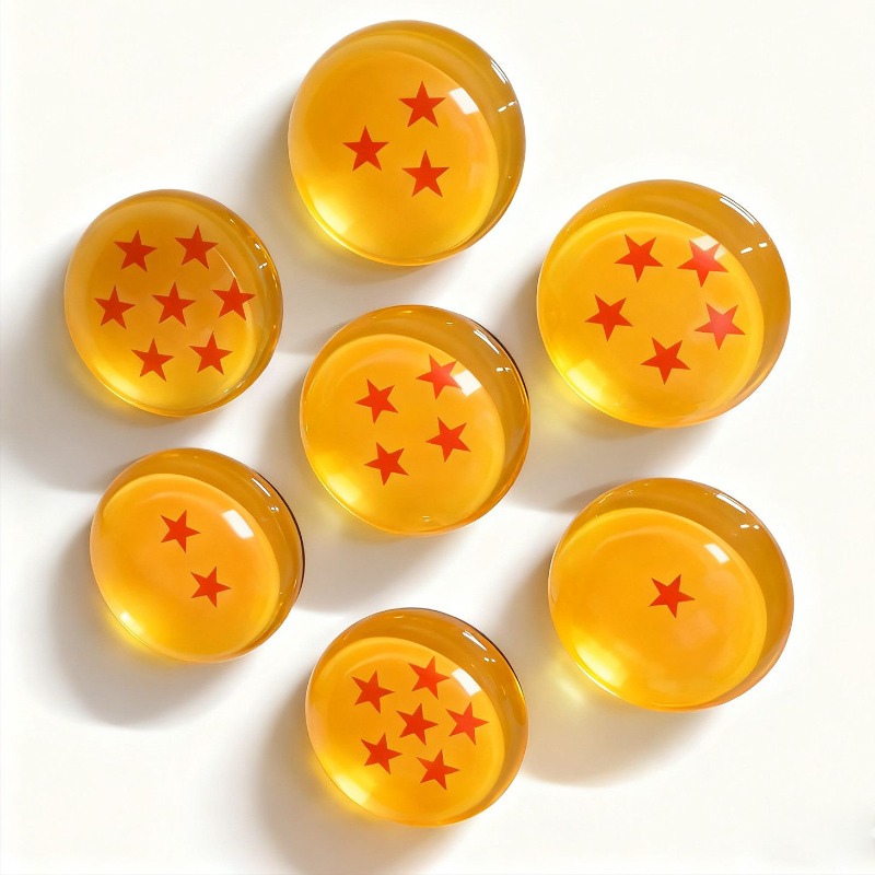 7Pcs Dragon Ball Z Crystal Bal - Ornament Ball Set บทวิจารณ์และราคา