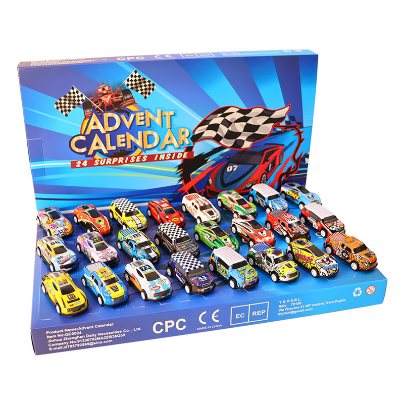 Pull Back Racing Car Advent Ca - Advent Calendar Gift บทวิจารณ์และราคา