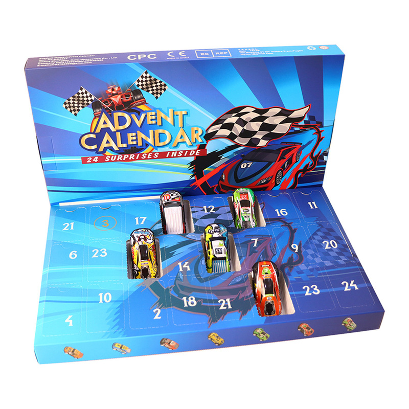 Pull Back Racing Car Advent Ca - Advent Calendar Gift บทวิจารณ์และราคา