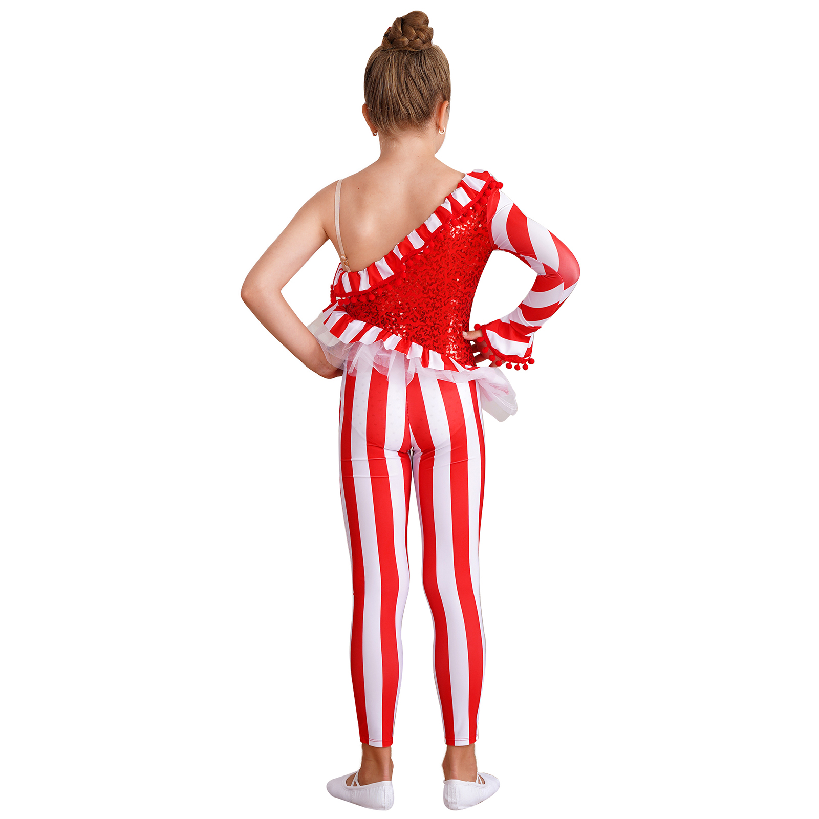 Kids Girls Christmas Ballet Da - Elf Costume Christmas บทวิจารณ์และราคา