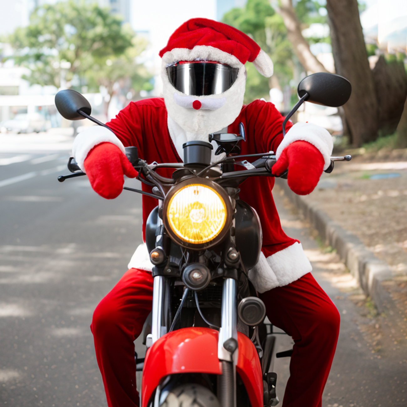 Christmas & Halloween Personal - Santa Hat Plush บทวิจารณ์และราคา