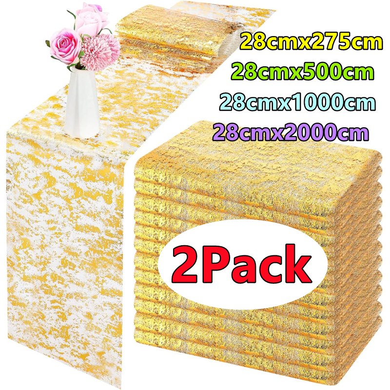 New 2/1Pack Sparkle Table Runn - Christmas Table Runner บทวิจารณ์และราคา