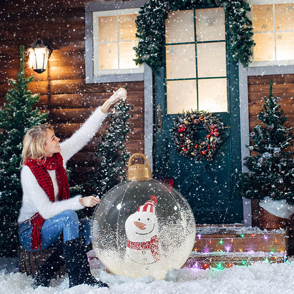 24 Inch Giant Inflatable Chris - Christmas Lights Outdoor บทวิจารณ์และราคา