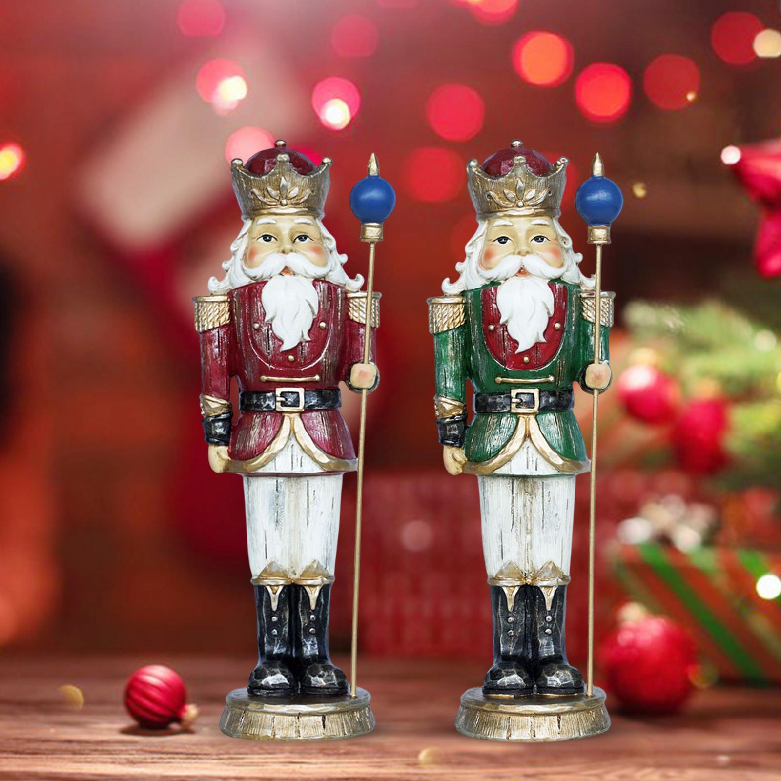 10 Inch Resin Christmas Nutcra - Nutcracker Figurine บทวิจารณ์และราคา