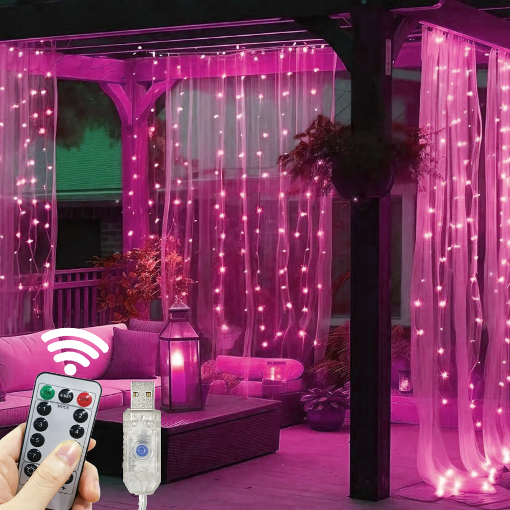 LED Curtain String Lights Garl - Led Fairy String Lights บทวิจารณ์และราคา