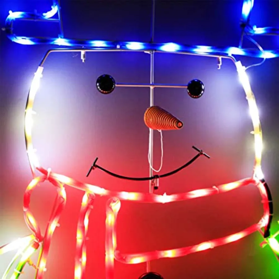 5FT 195 LED Snowman Light, Col - Christmas Lights Outdoor บทวิจารณ์และราคา