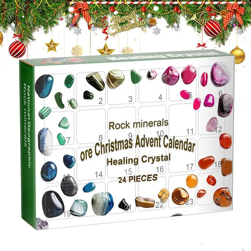 24 Day Stone Advent Calendar R - Advent Calendar Gift บทวิจารณ์และราคา