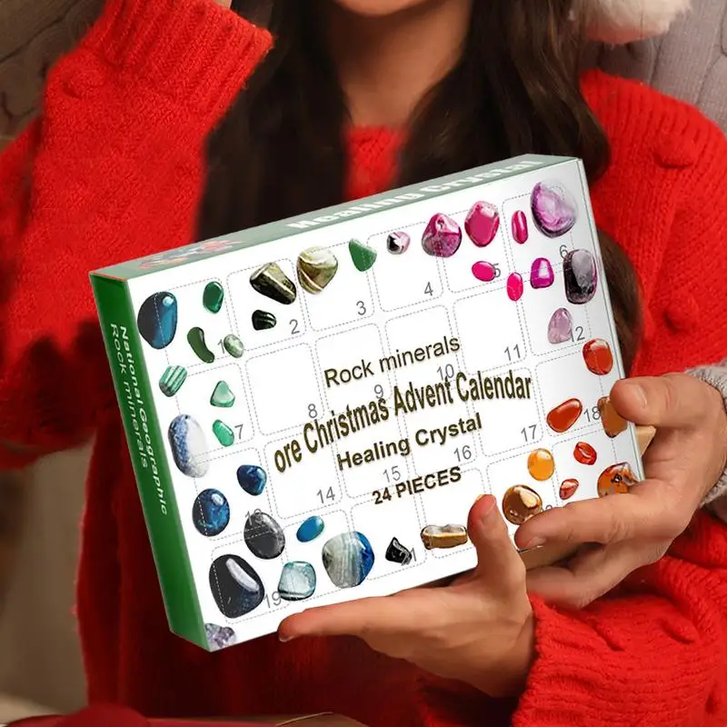 24 Day Stone Advent Calendar R - Advent Calendar Gift บทวิจารณ์และราคา