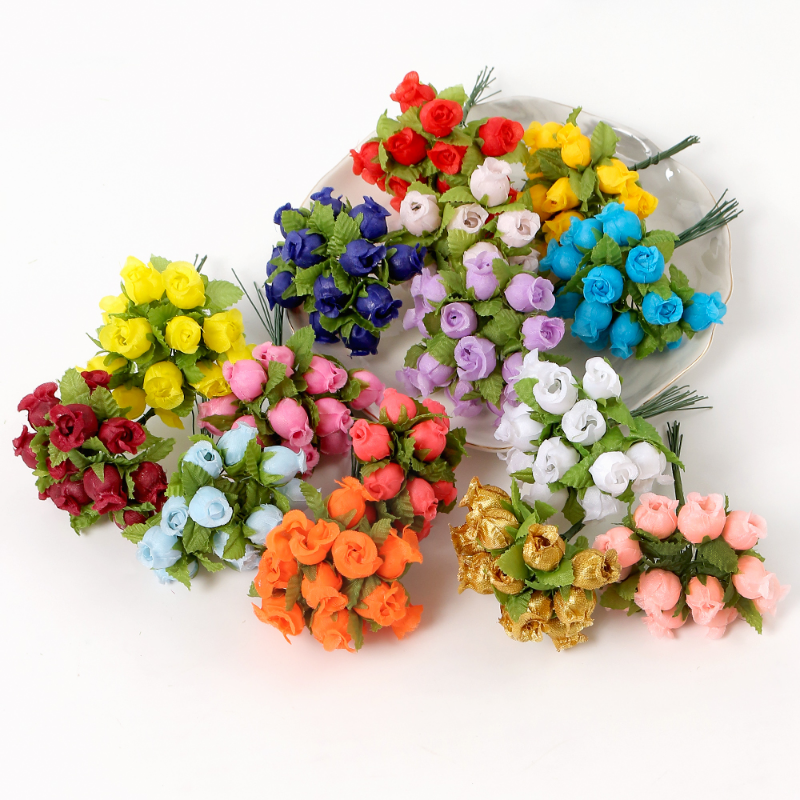12/36/72/144PCS Rose Artificia - Christmas Wreath Fake บทวิจารณ์และราคา