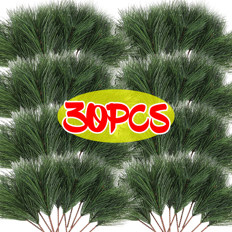 Fake Tree Leaves Branches Arti - Christmas Wreath Fake บทวิจารณ์และราคา